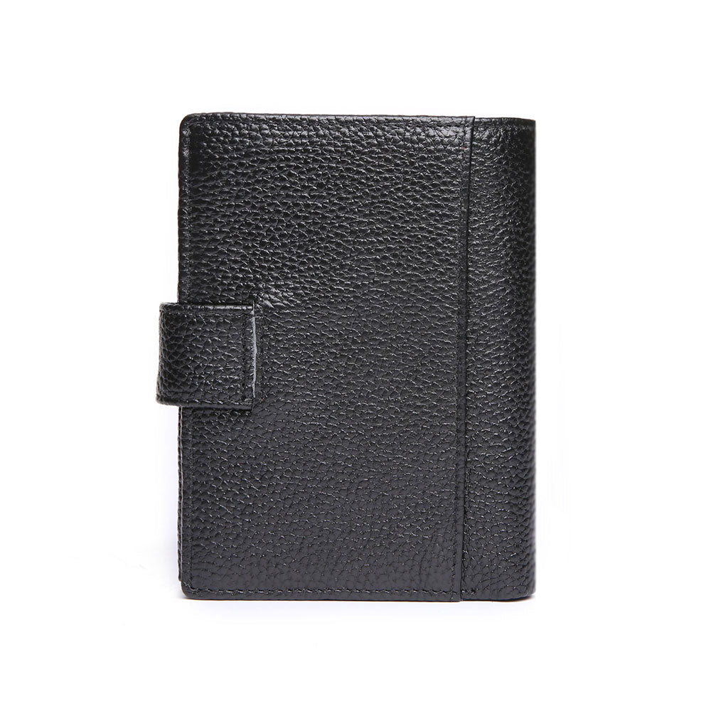 Slim Trifold Genuine Leather RFID Wallet