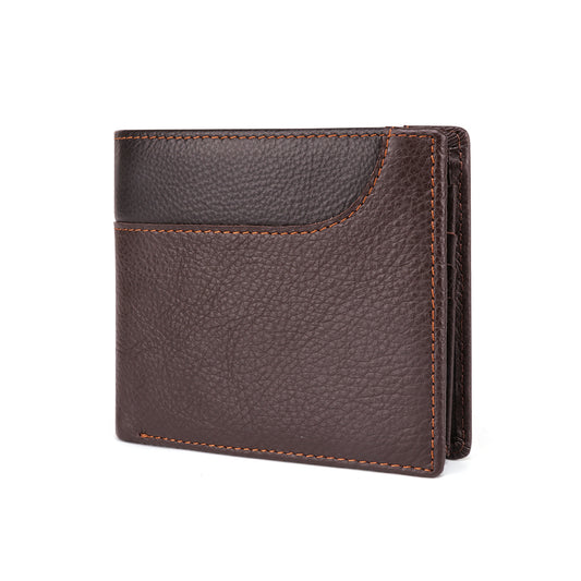 Slim Full Grain Leather RFID Bifold Wallet