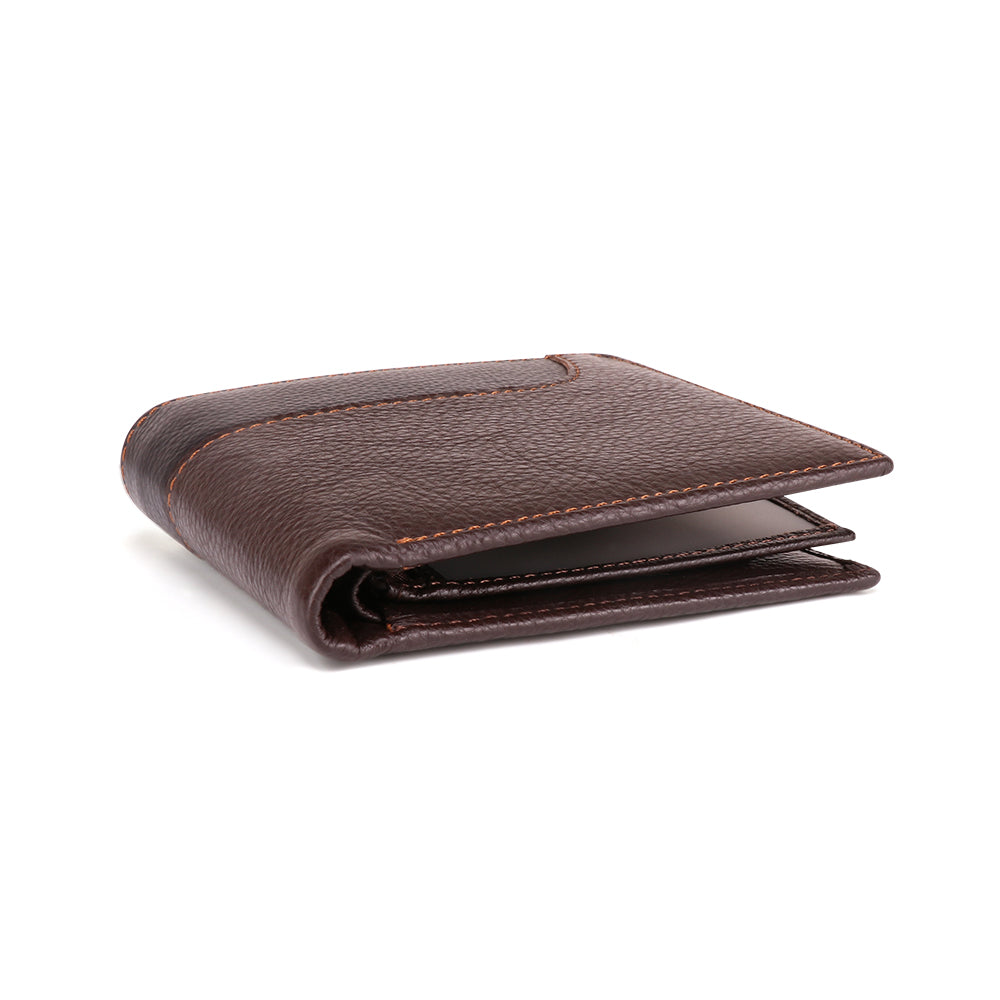 Slim Full Grain Leather RFID Bifold Wallet