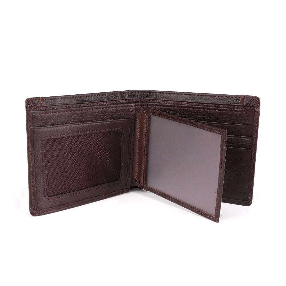 Slim Full Grain Leather RFID Bifold Wallet