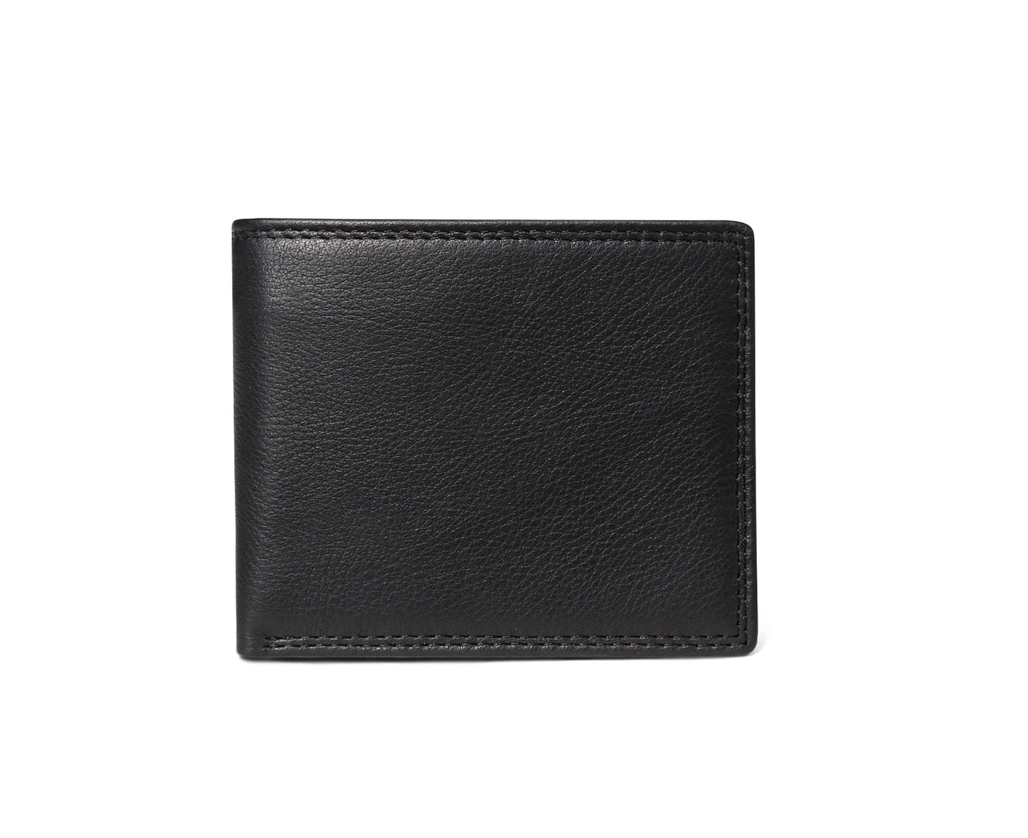 Slim Bifold Genuine Leather RDFI Wallet
