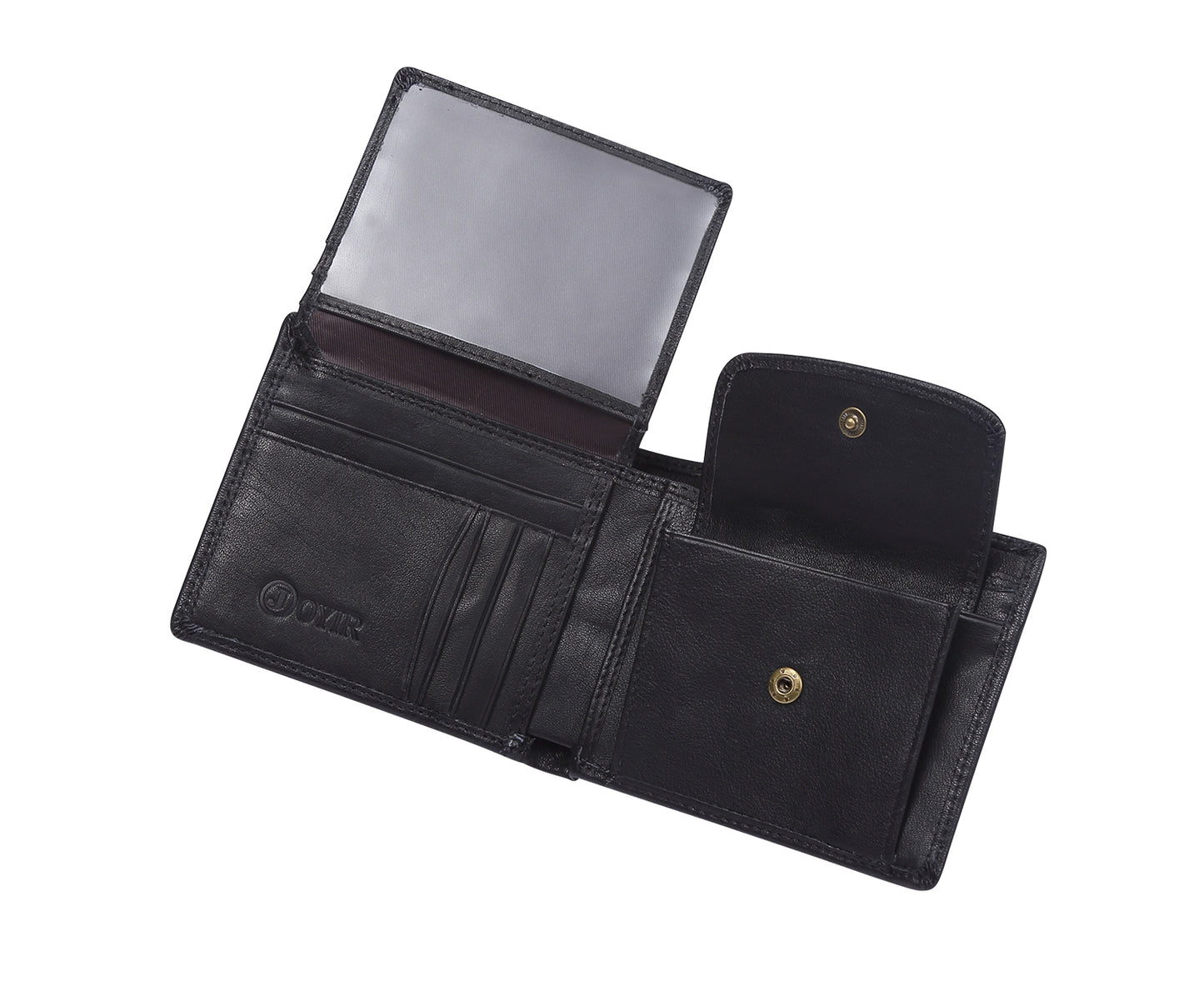 Slim Bifold Genuine Leather RDFI Wallet