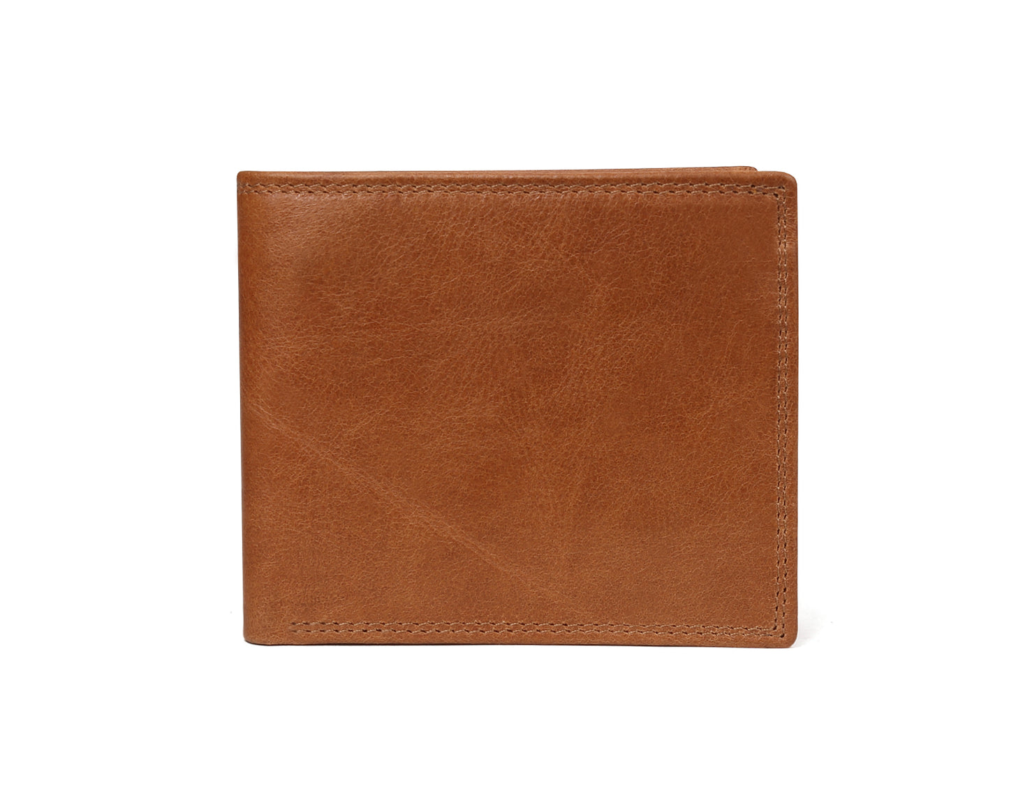 Slim Bifold Genuine Leather RDFI Wallet