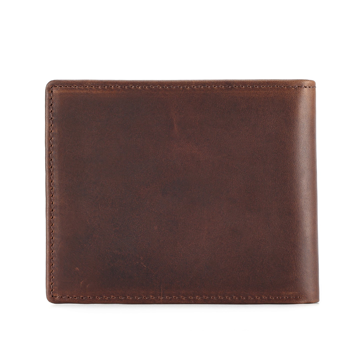 Genuine Leather Slim Bifold RDFI Wallet