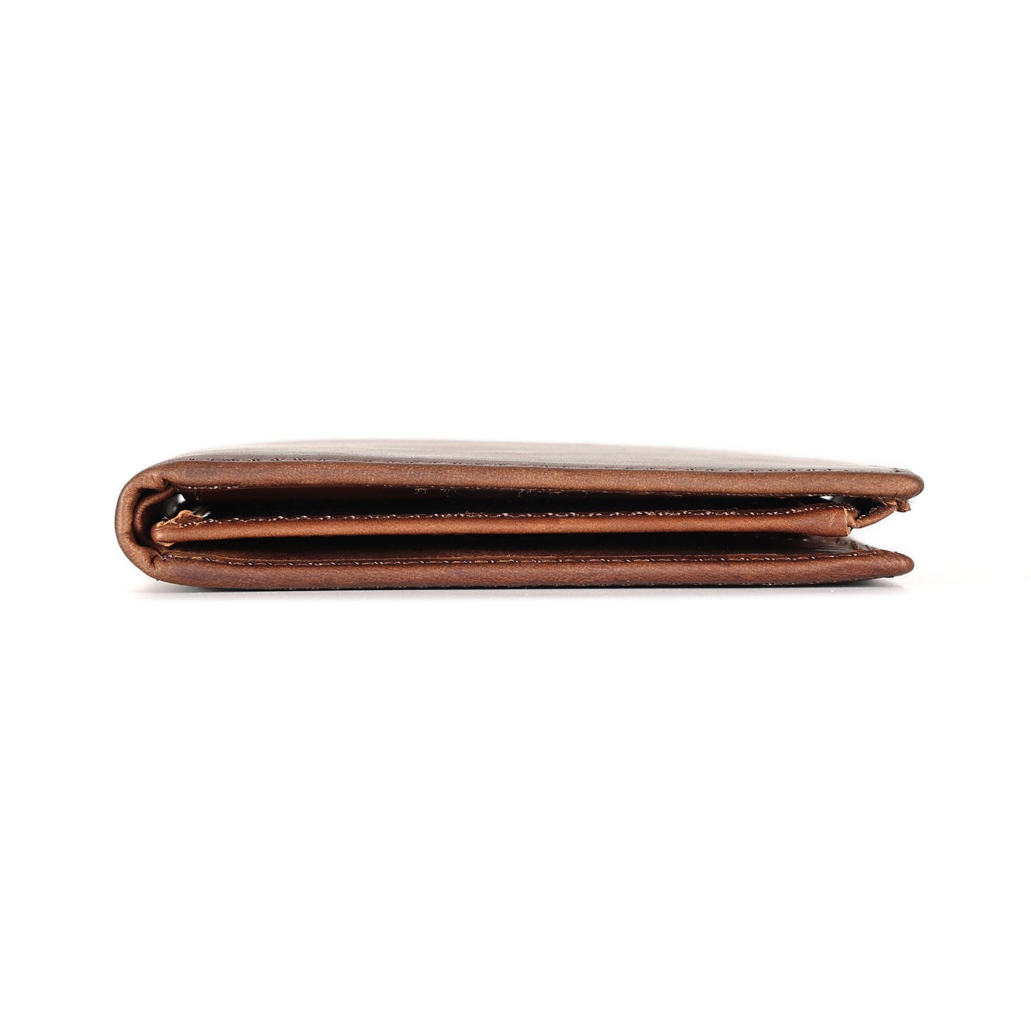 Genuine Leather Slim Bifold RDFI Wallet
