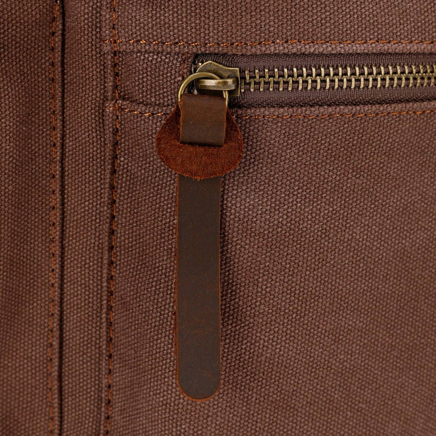 Vintage Canvas Laptop Rucksack Backpack