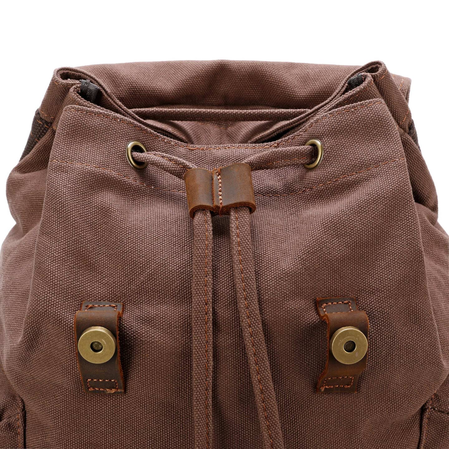 Vintage Canvas Laptop Rucksack Backpack