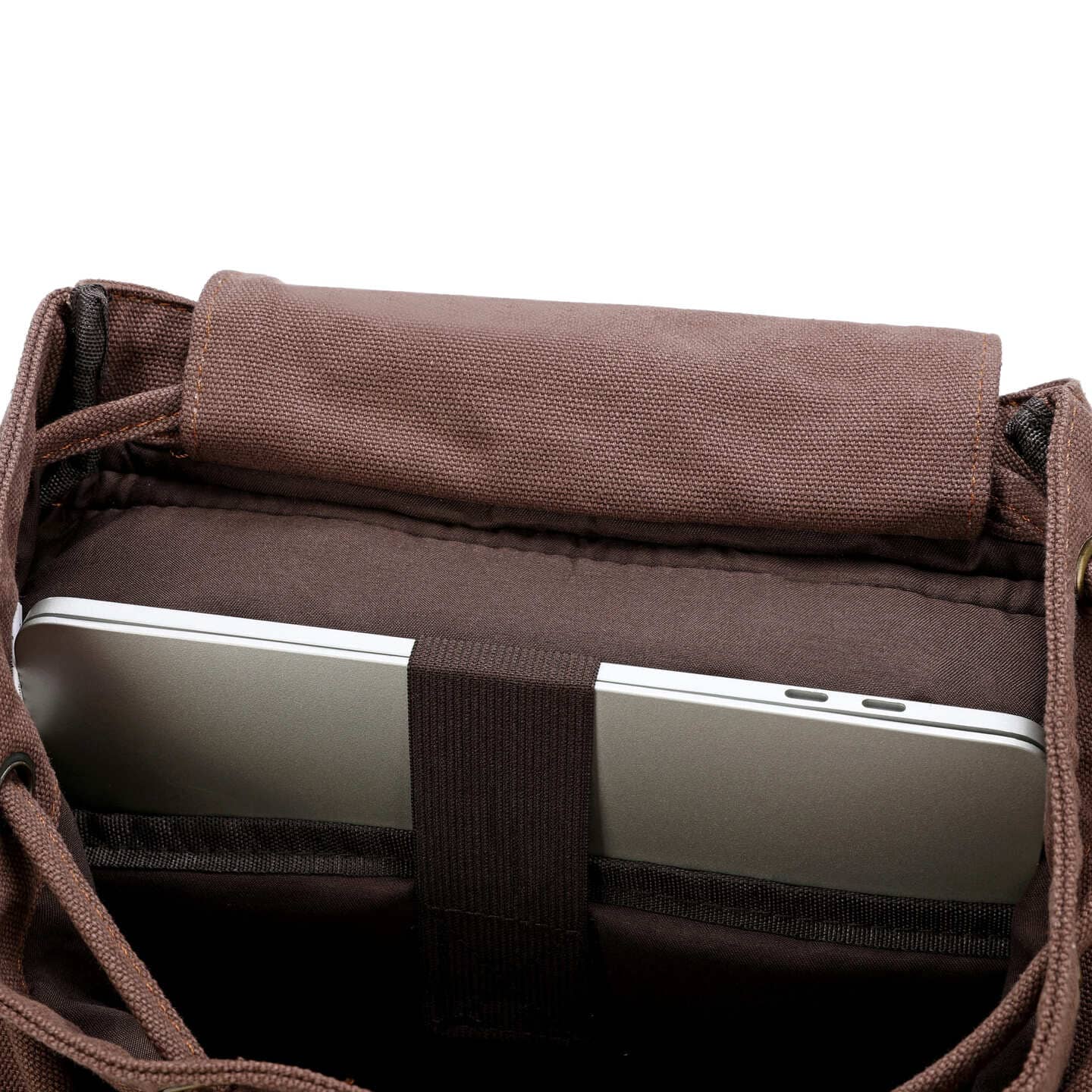 Vintage Canvas Laptop Rucksack Backpack