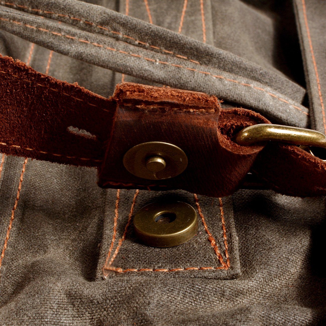 Waxed Canvas Bushcraft Backpack Rucksack