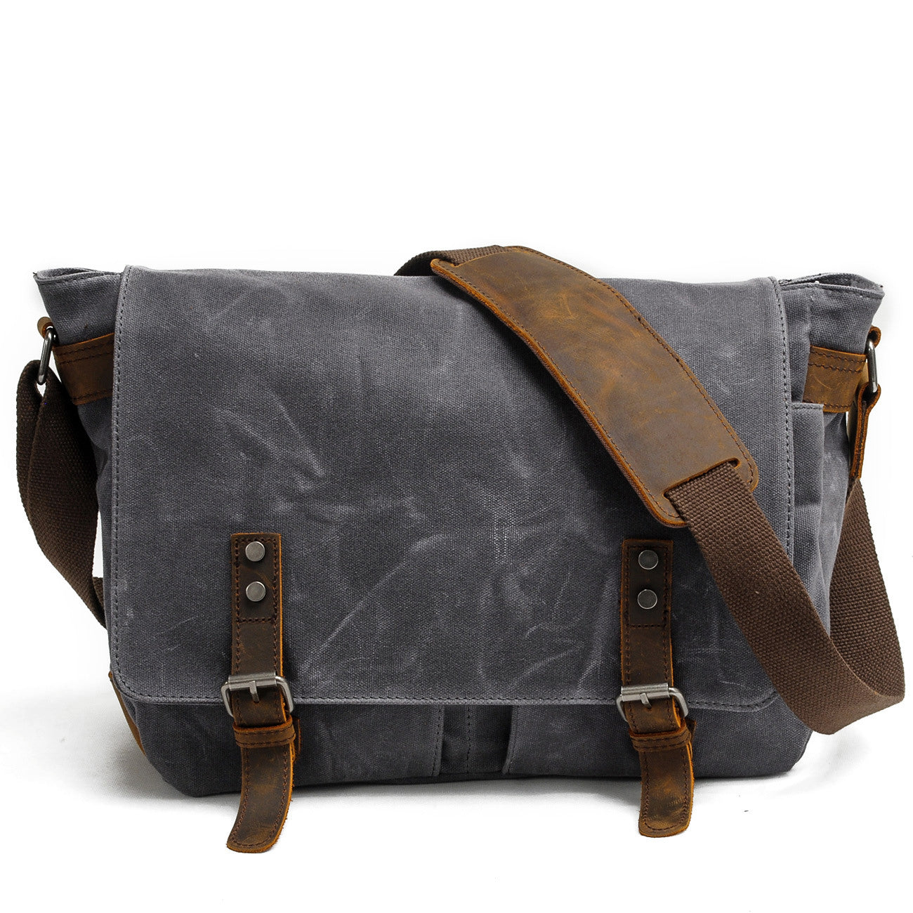 Canvas Vintage Messenger Shoulder Bag 13L