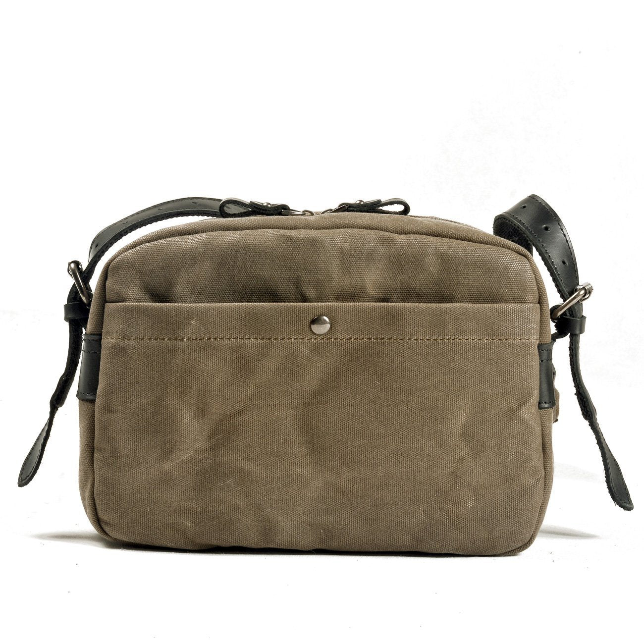 Waxed Canvas DSLR Shoulder Camera Bag 6L