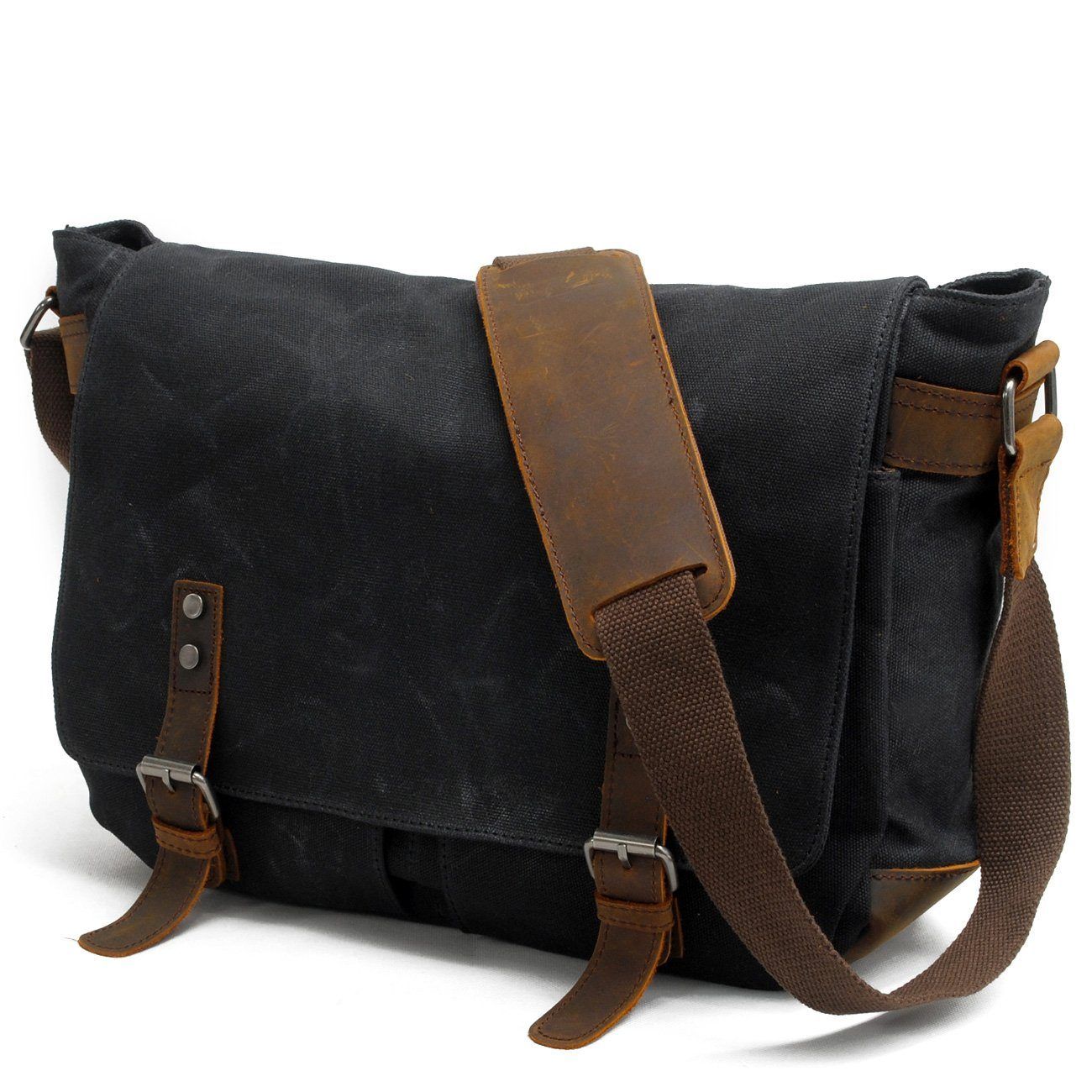 Canvas Vintage Messenger Shoulder Bag 13L