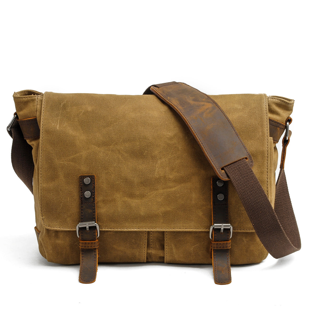Canvas Vintage Messenger Shoulder Bag 13L