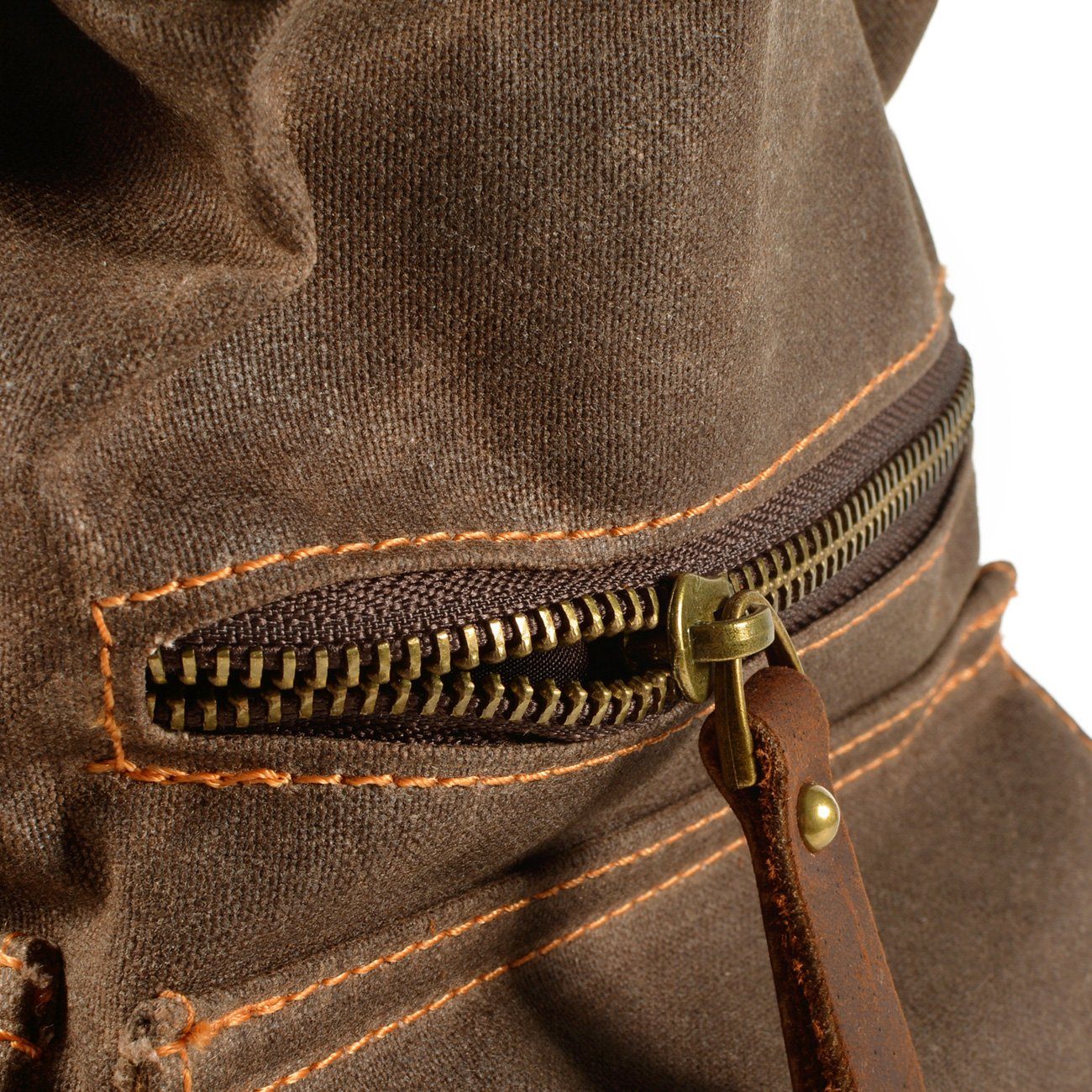 Waxed Canvas Bushcraft Backpack Rucksack