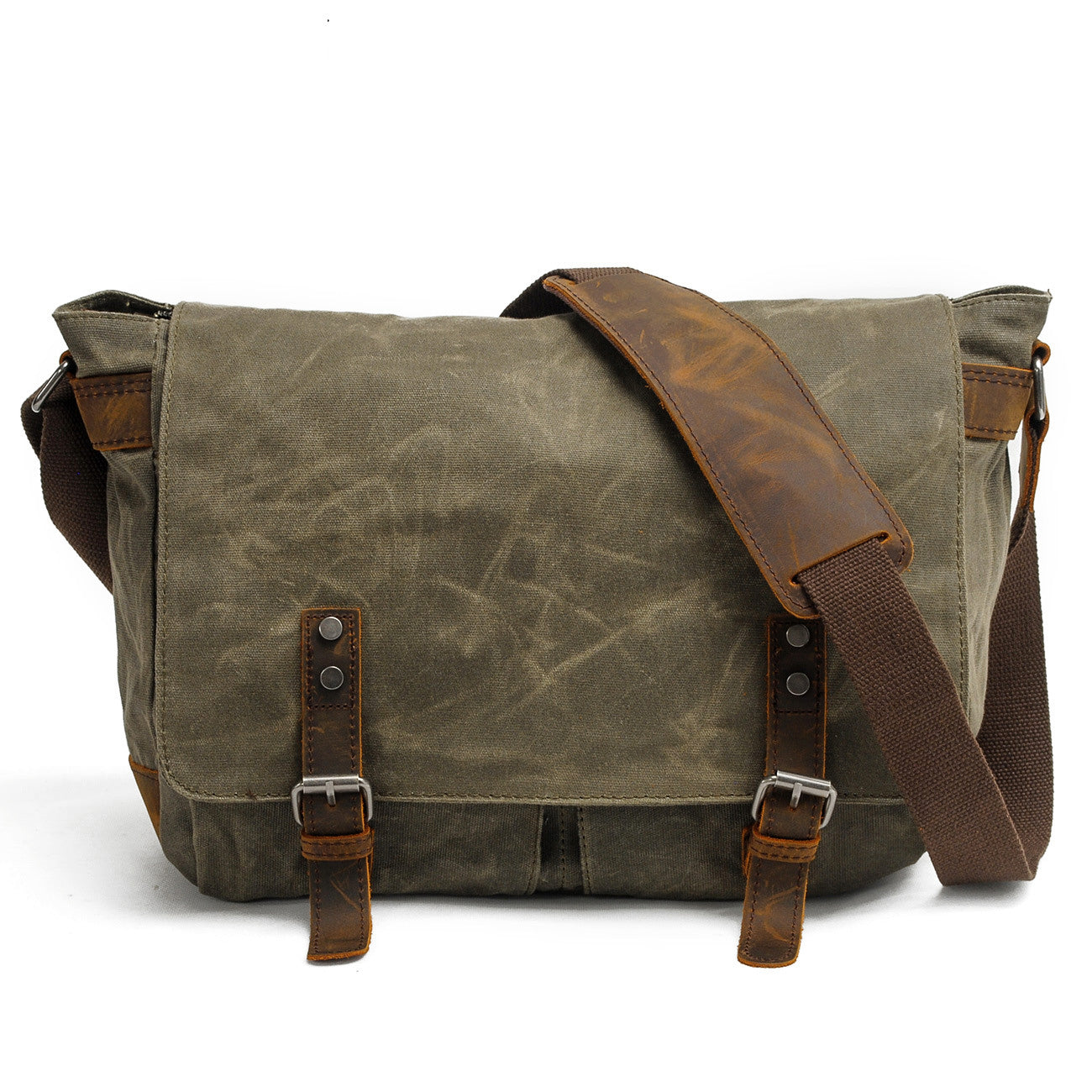 Canvas Vintage Messenger Shoulder Bag 13L