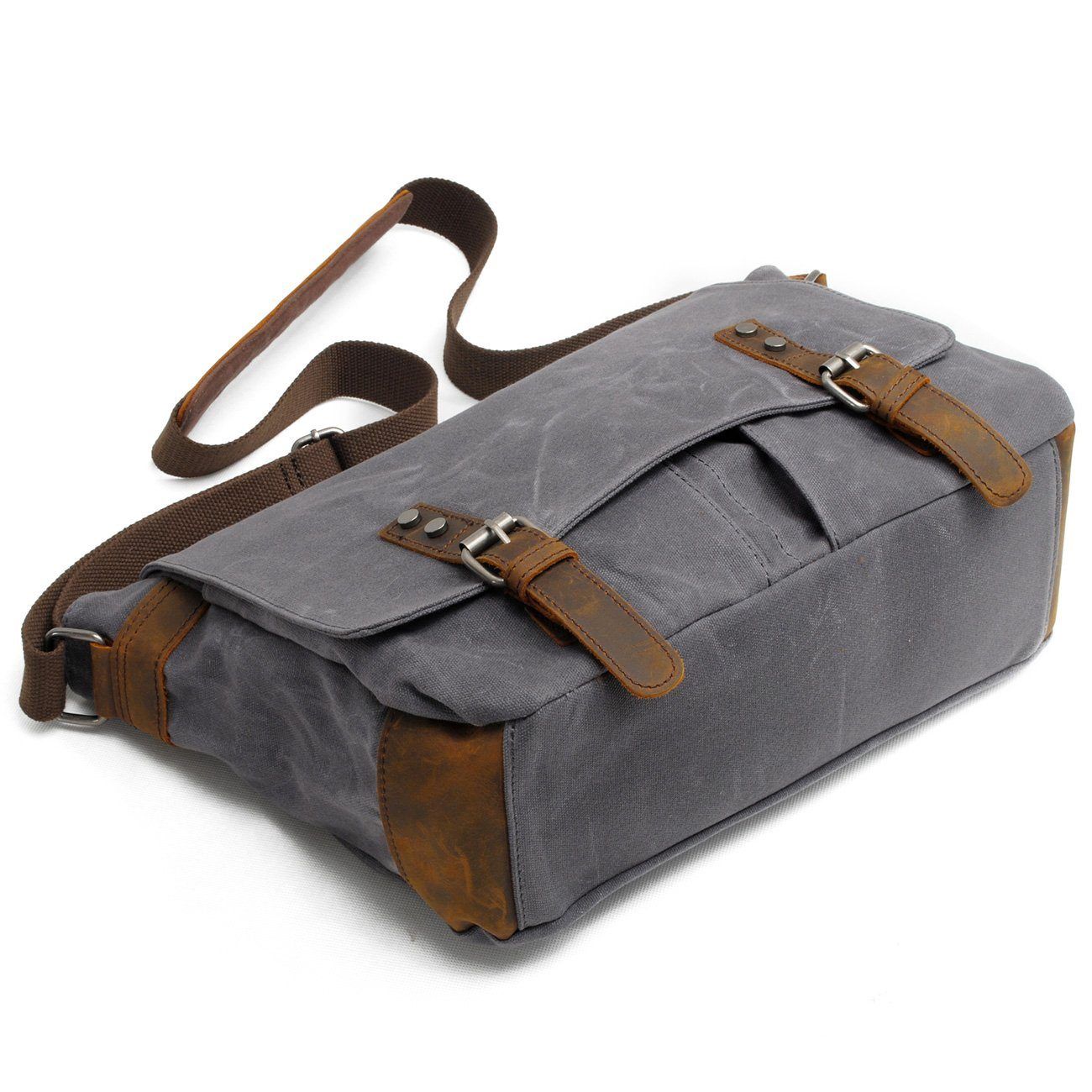 Canvas Vintage Messenger Shoulder Bag 13L