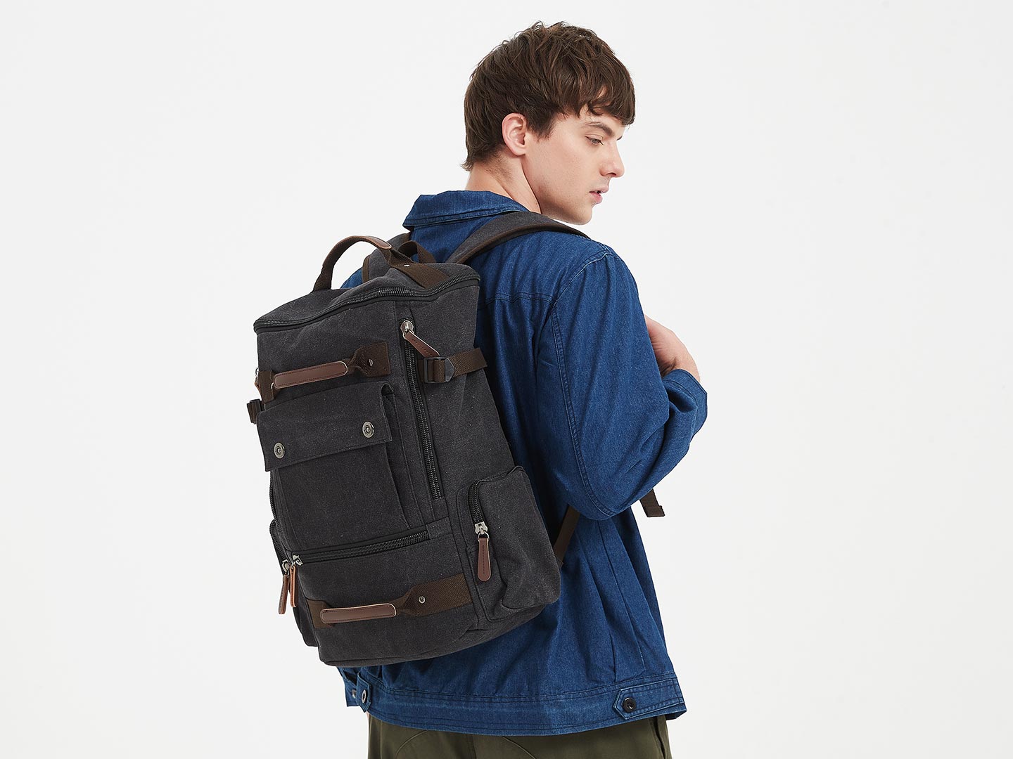 Canvas Travel Backpack - PaCanva Companion