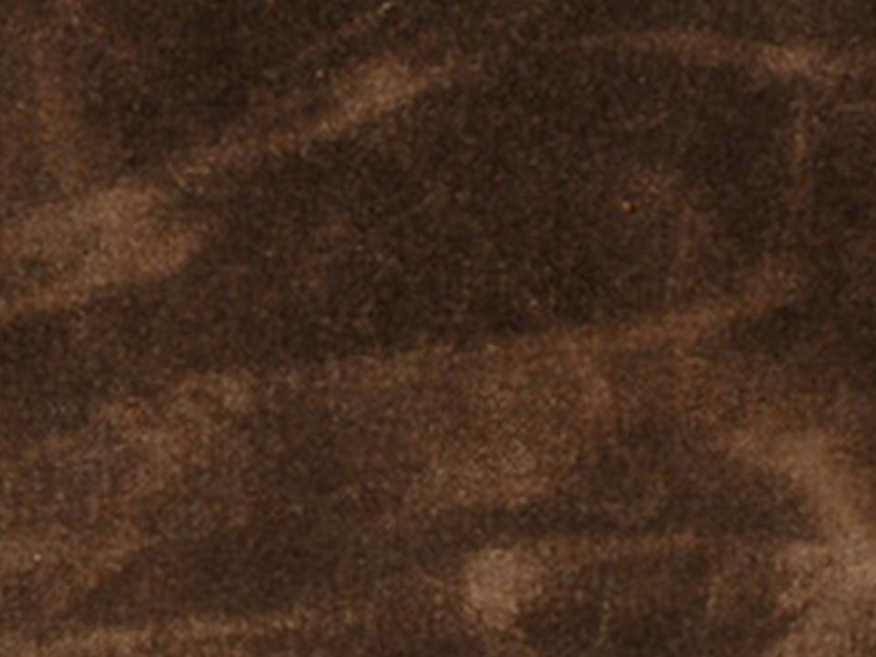 Close-up of the waxed finish on coffee canvas