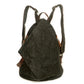 Small Vintage Canvas Backpack Daypack 18L