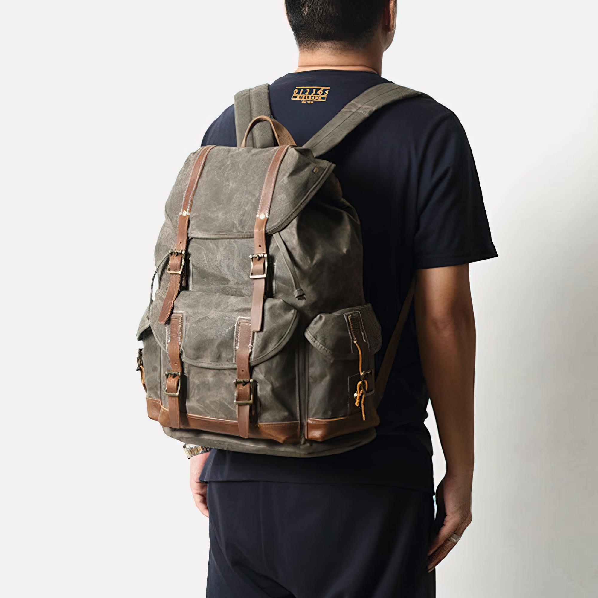 Waterproof vintage outlet travel backpack