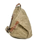 Small Vintage Canvas Backpack Daypack 18L