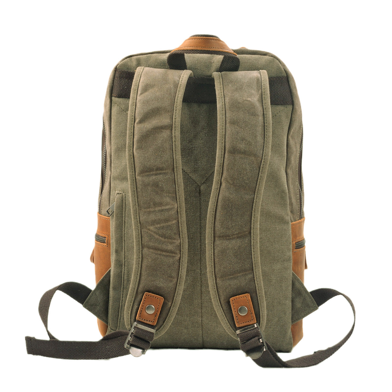 Waxed Canvas Travel Laptop Backpack 16L