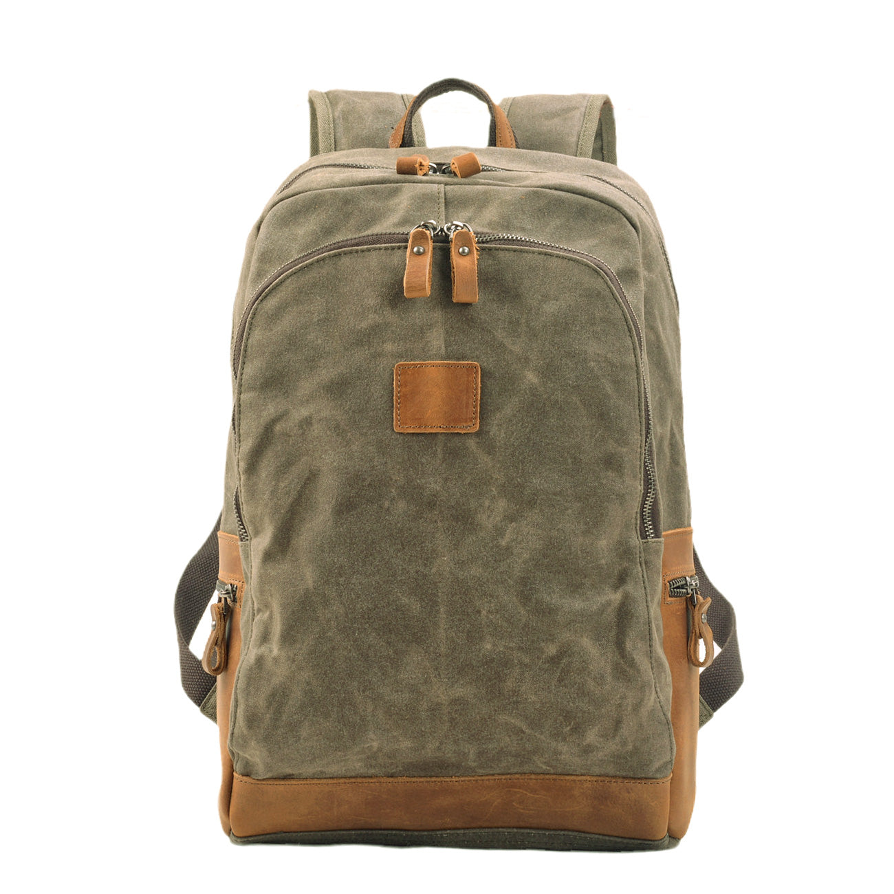 Waxed Canvas Travel Laptop Backpack 16L