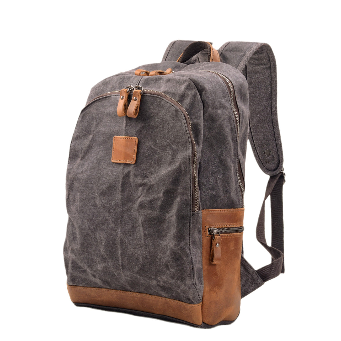 Waxed Canvas Travel Laptop Backpack 16L