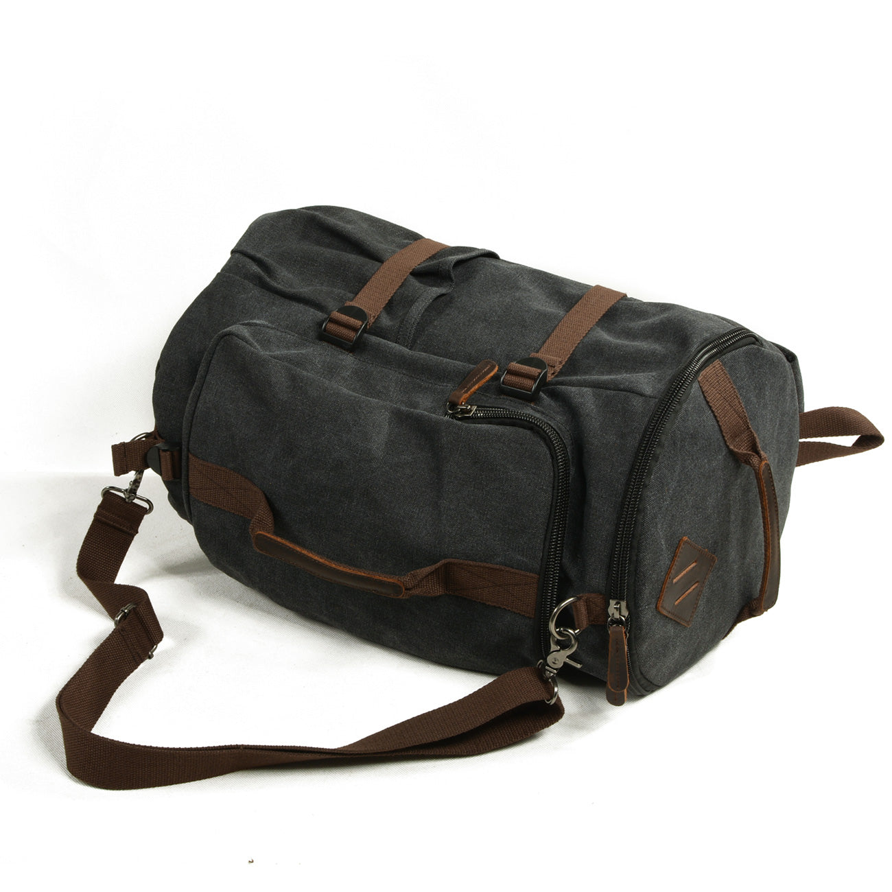 Large Travel Canvas Duffle Backpack 34L