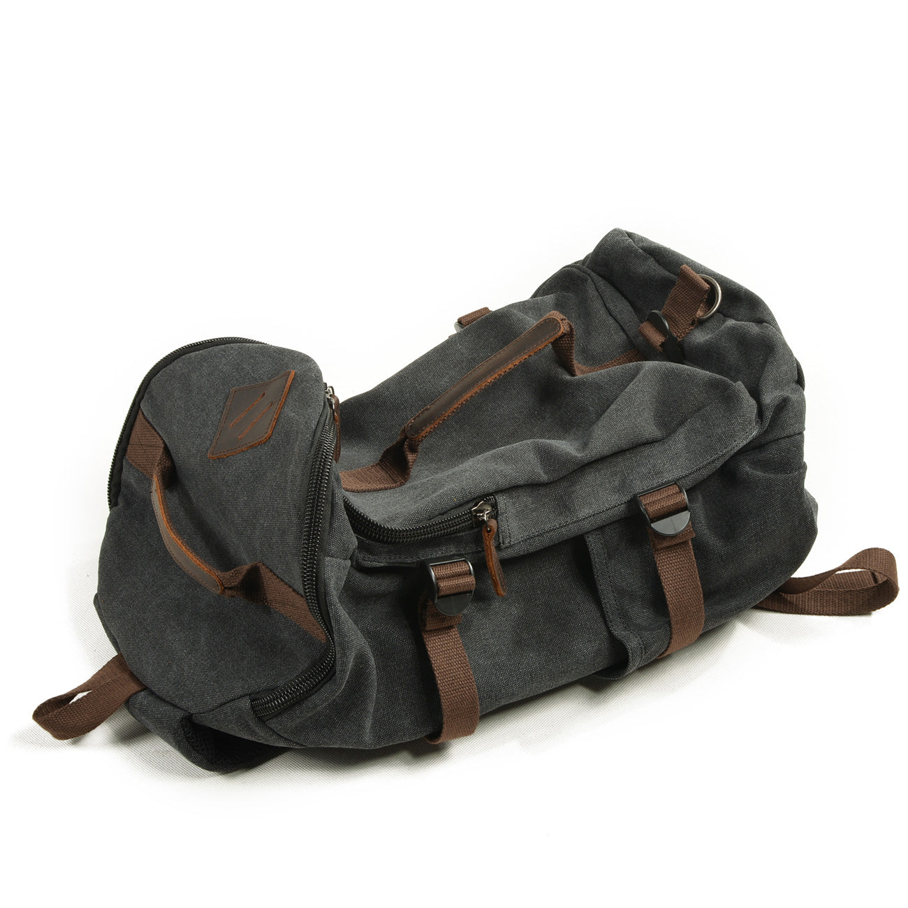 Large Travel Canvas Duffle Backpack 34L