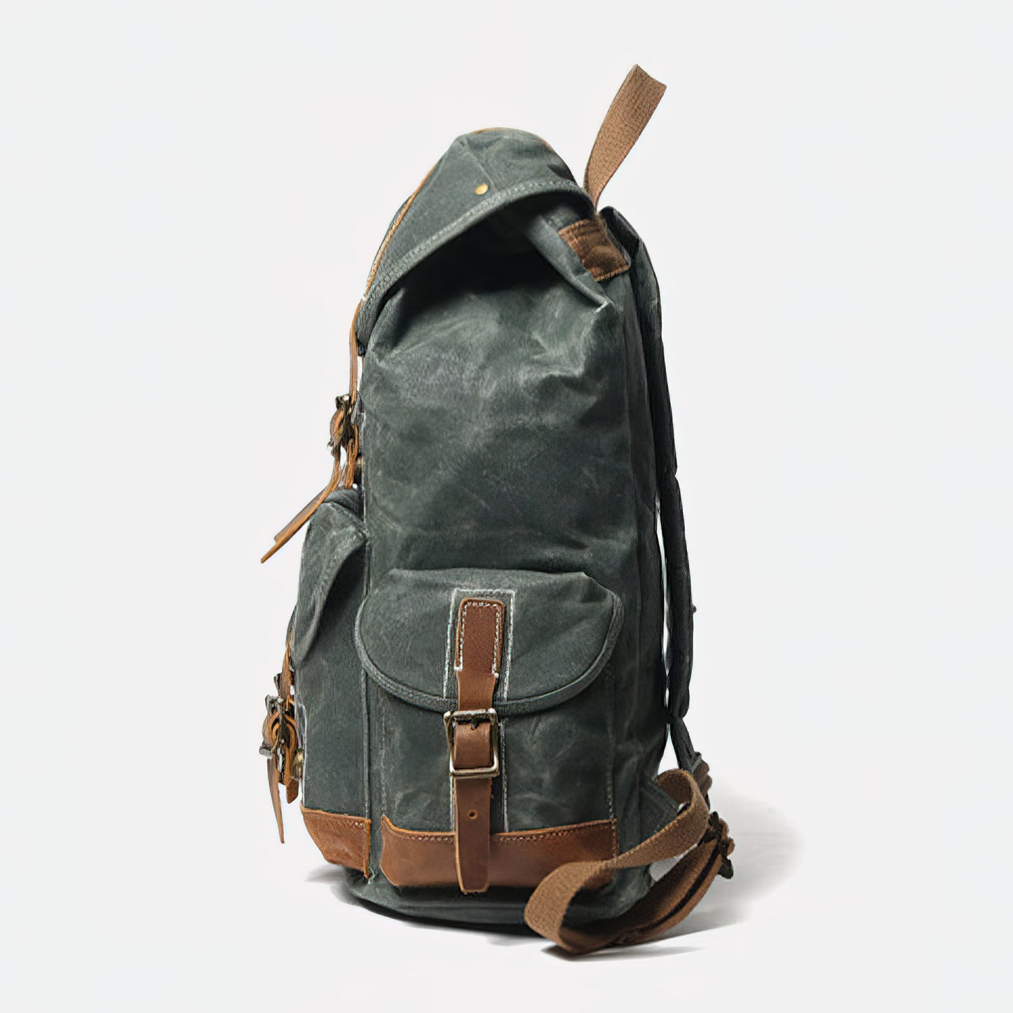 PaCanva Nostalgo - Vintage Waxed Canvas Backpack