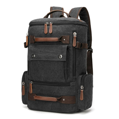 High Capacity  Canvas Travel Backpack - PaCanva Companion
