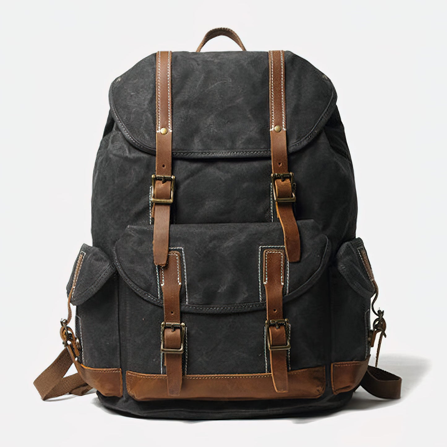 Nostalgo - Vintage Waxed Canvas Backpack