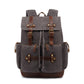 Vintage Waxed Canvas Laptop Rucksack