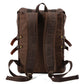 Back of the Coffee backpack with its shoulder straps.