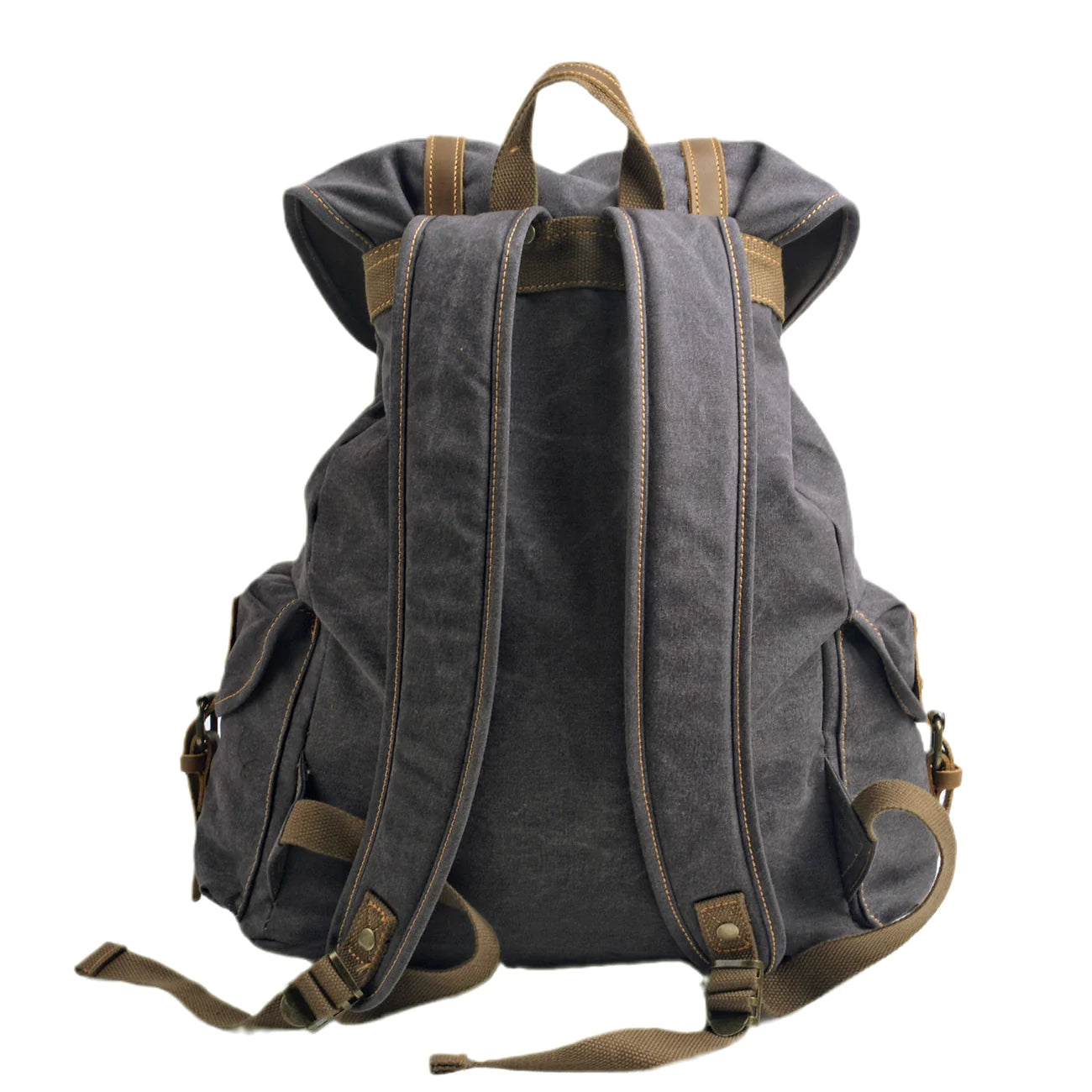 Vintage Large Laptop Canvas Backpack 28L